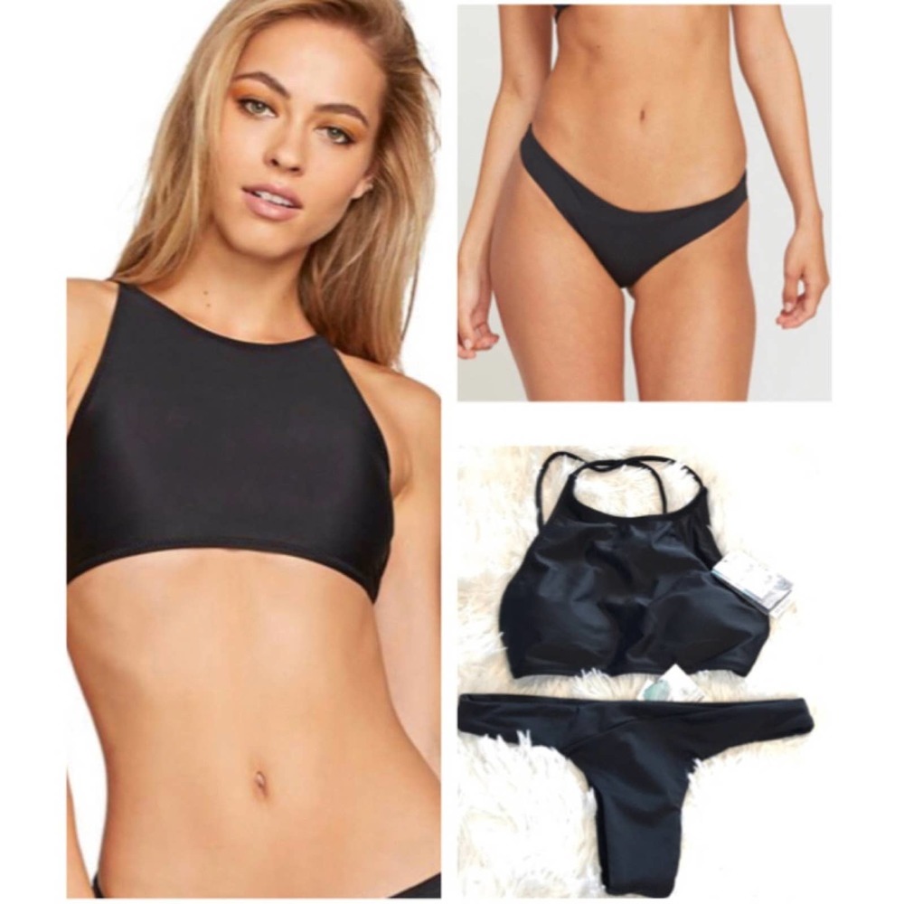 Volcom Black Bikini Set